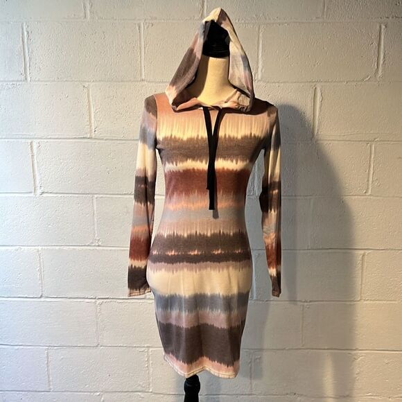 Stripe tie dye LSH dress - Picture 5 of 7